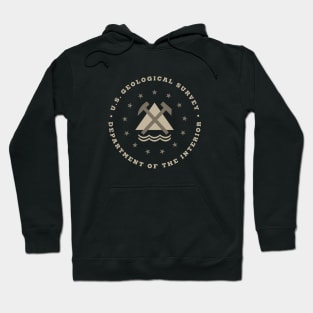 USGS Geological Survey Seal by © Buck Tee Originals Hoodie